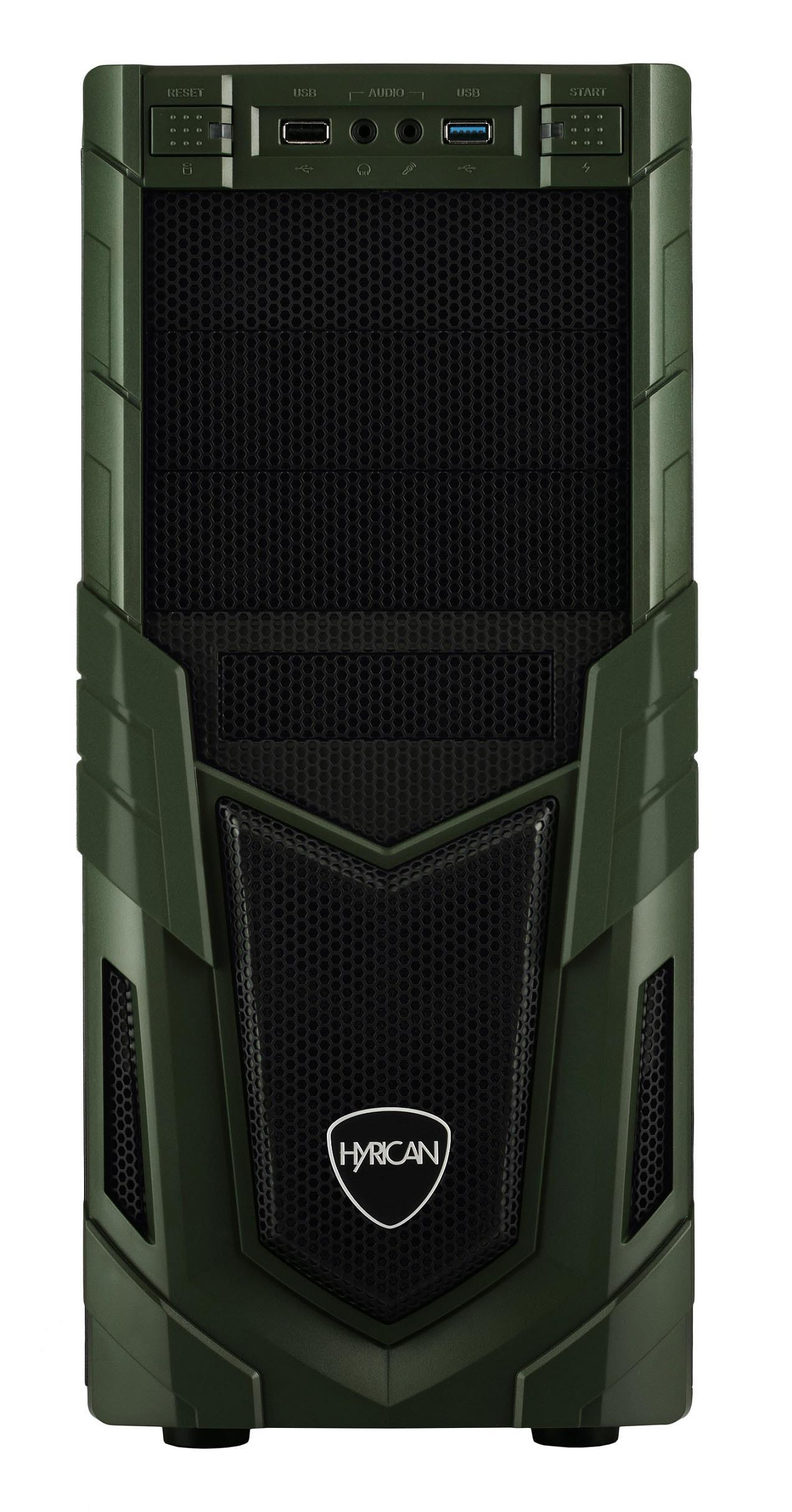 HYRICAN MILITARY GAMING 5847 ATHLON X4-950 - AMD Athlon™ II X4 X4 950 - 8 GB - 1 TB - NVIDIA GeForce® GTX 1050 - Windows 10