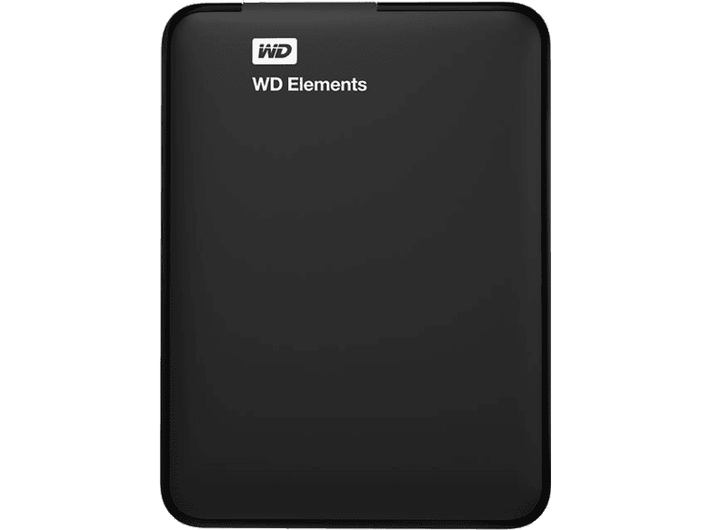 WESTERN Externe schijf Elements Portable TB Zwart (WDBUZG0010BBK-WESN)