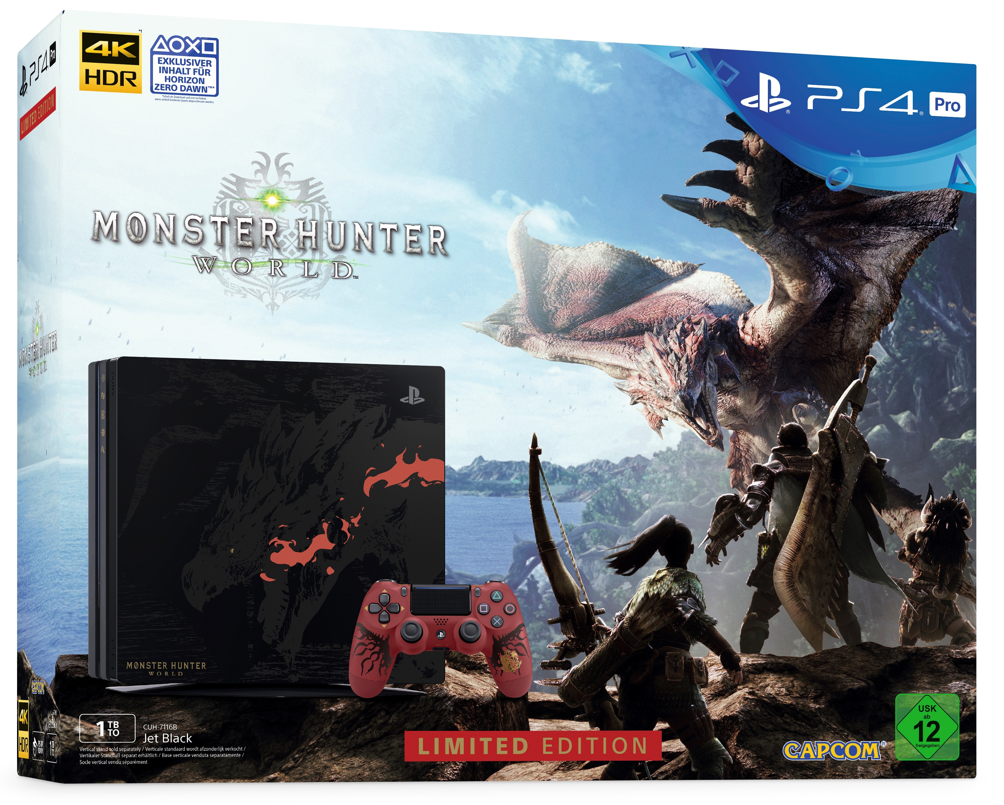 SONY PlayStation 4 Pro 1TB Monster Hunter: World - Limited Edition (Nur Online)