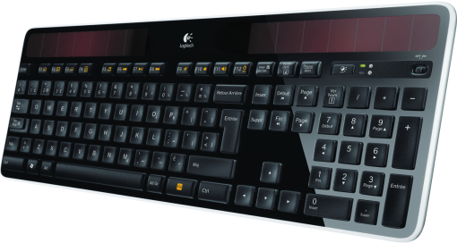 LOGITECH Wireless Solar Keyboard K750 nero - Tastiera wireless (Nero)