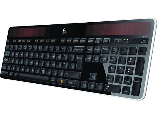 LOGITECH Wireless Solar Keyboard K750 noir - Clavier sans fil (Noir)