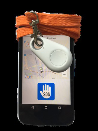 PE-SOS EB16BLEV2-L Outdoor Notfallknopf, Weiß