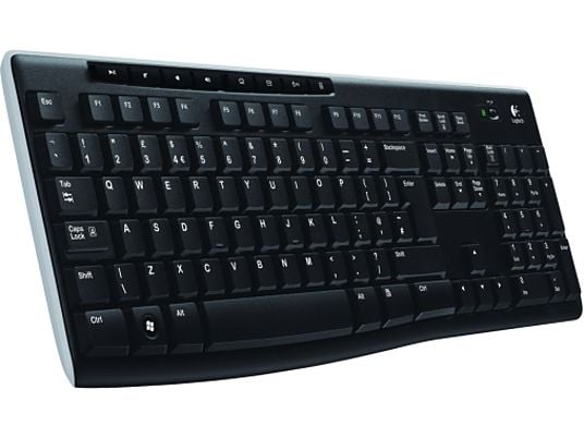LOGITECH Wireless Keyboard K270, swiss - Tastiera wireless