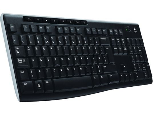 LOGITECH Wireless Keyboard K270, suisse - Clavier sans fil