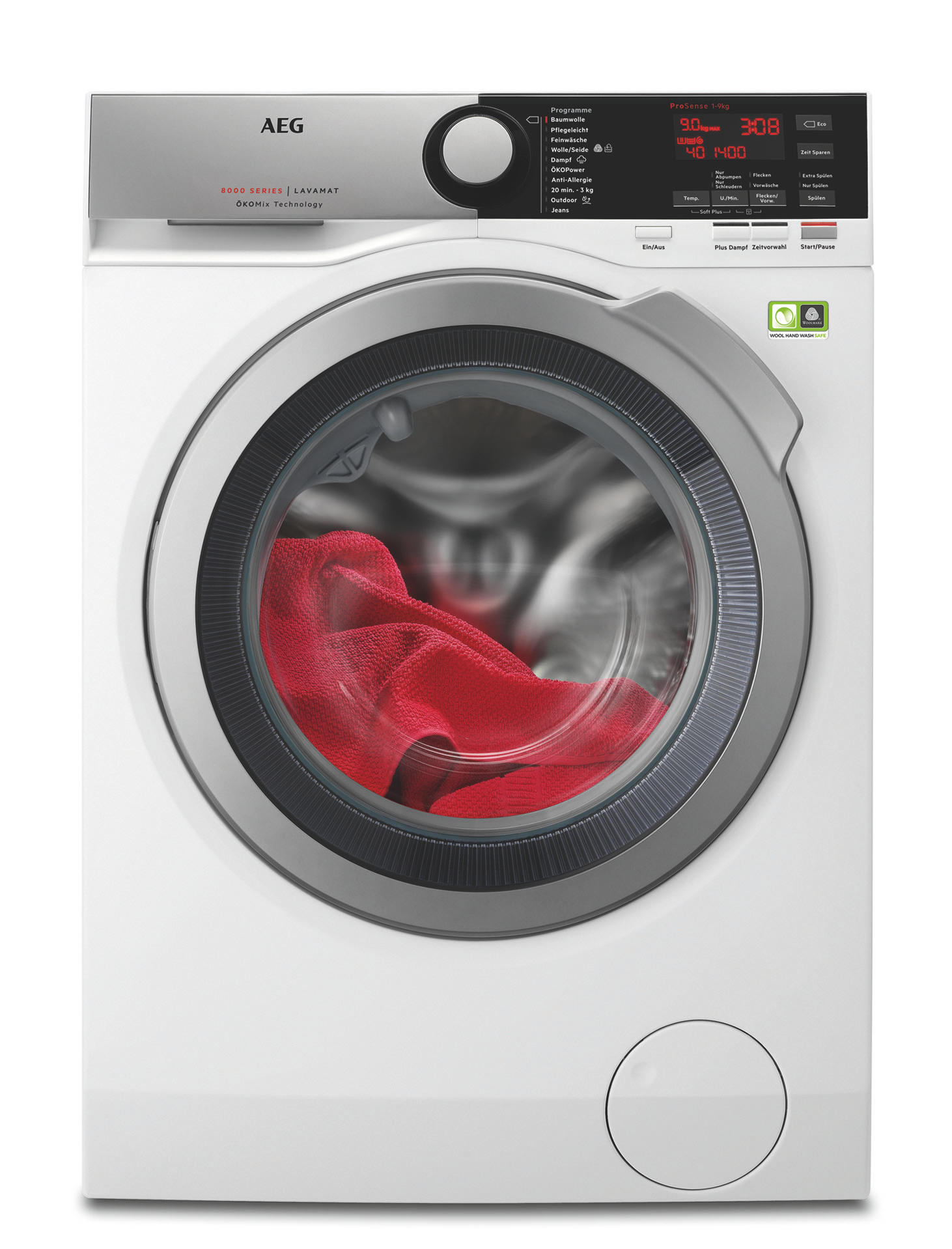 AEG L8FE76495 8000er Serie Waschmaschine (9,0 kg, 1351 U/Min., B)