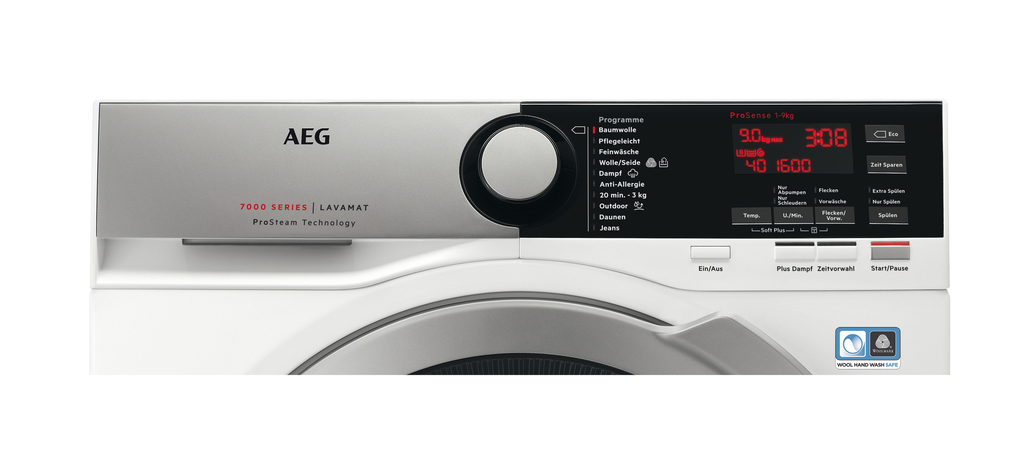 AEG L7FE76695 7000er Serie Waschmaschine (9,0 kg, 1551 U/Min., C)