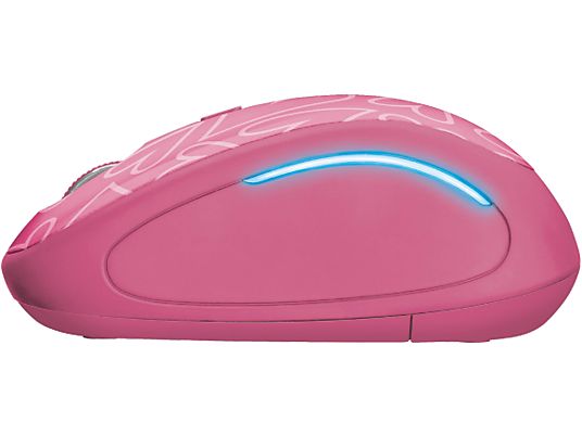 TRUST Souris Éclairage LED Rose (22336)