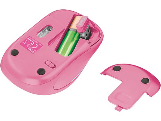 TRUST Souris Éclairage LED Rose (22336)