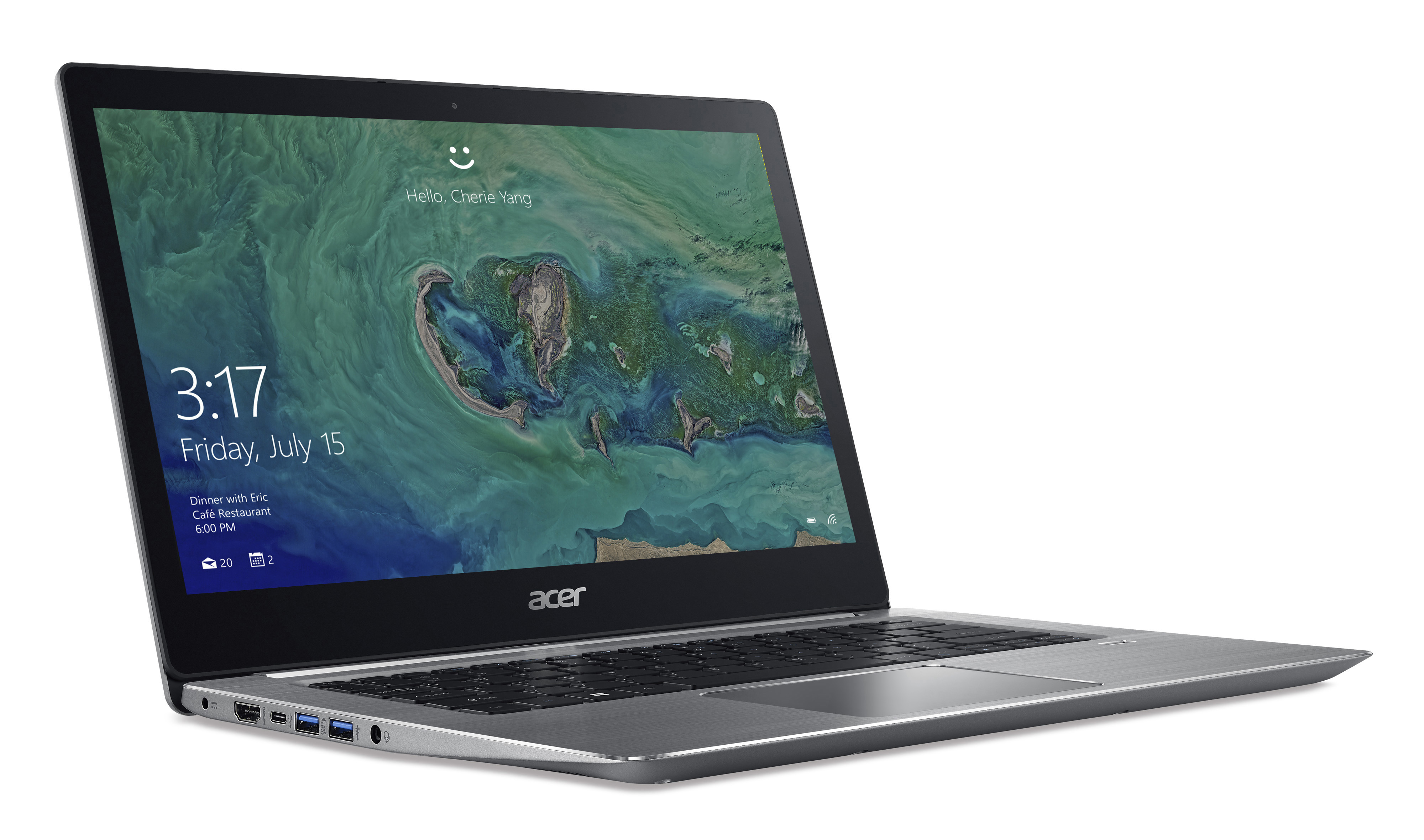 ACER Swift 3 (SF314-52-35GP) - 14 Zoll - Intel® Core™ i3 i3-7100U - 4 GB - 128 GB - Intel® HD 620 - Windows 10 Home (64 Bit)