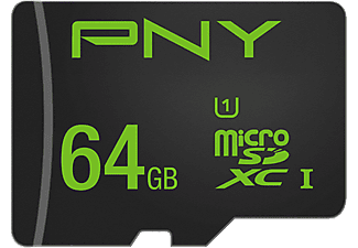 PNY MicroSD Class 10 - 64 GB - 50 MB/s