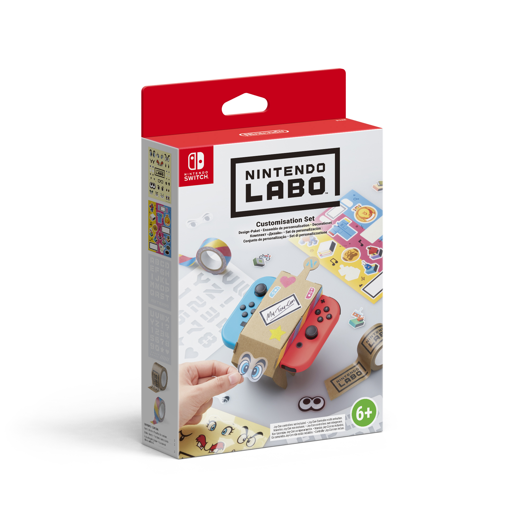 NINTENDO Labo: Design-Paket, Nintendo Switch Sticker