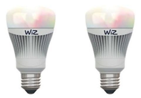 WIZ Colors smart ledlamp E27 2-pack + afstandsbediening