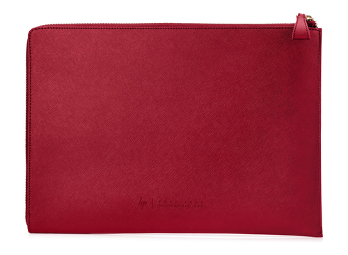 HP Spectre Notebookhülle Sleeves für Universal Leder, Rot