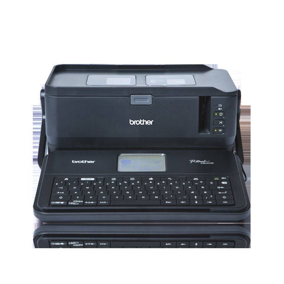 BROTHER PT-D800W Beschriftungsgerät Schwarz