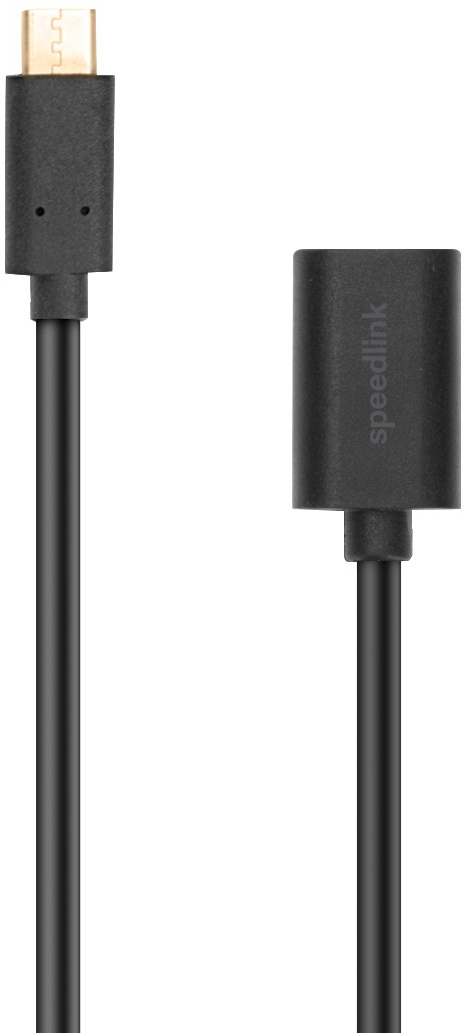 SPEEDLINK USB-C zu USB-A Adapter, Schwarz