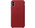 APPLE iPhone X (PRODUCT)RED bőrtok (mqte2zm/a)