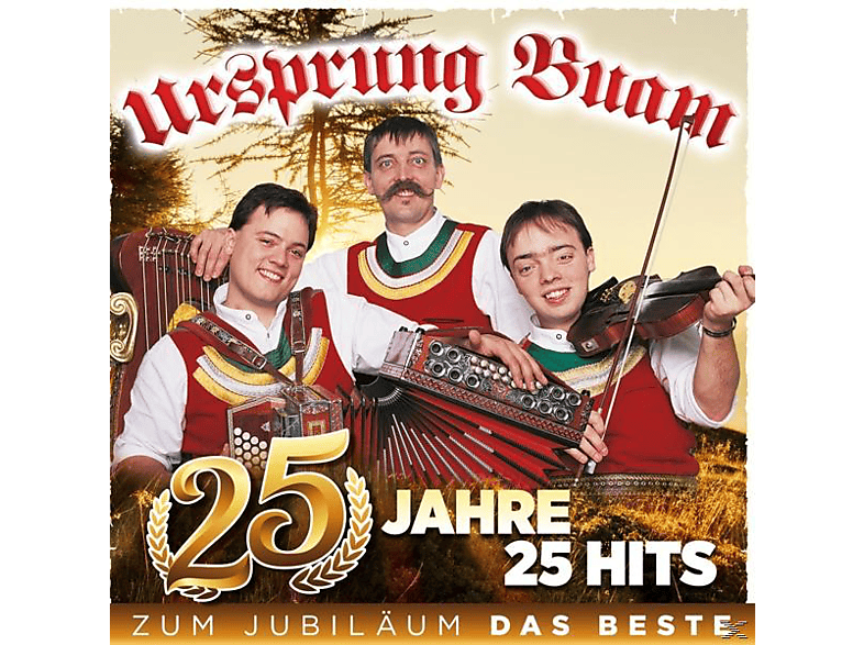 Ursprung Buam | Ursprung Buam - 25 Jahre 25 Hits-Zum Jubiläu - (CD ...