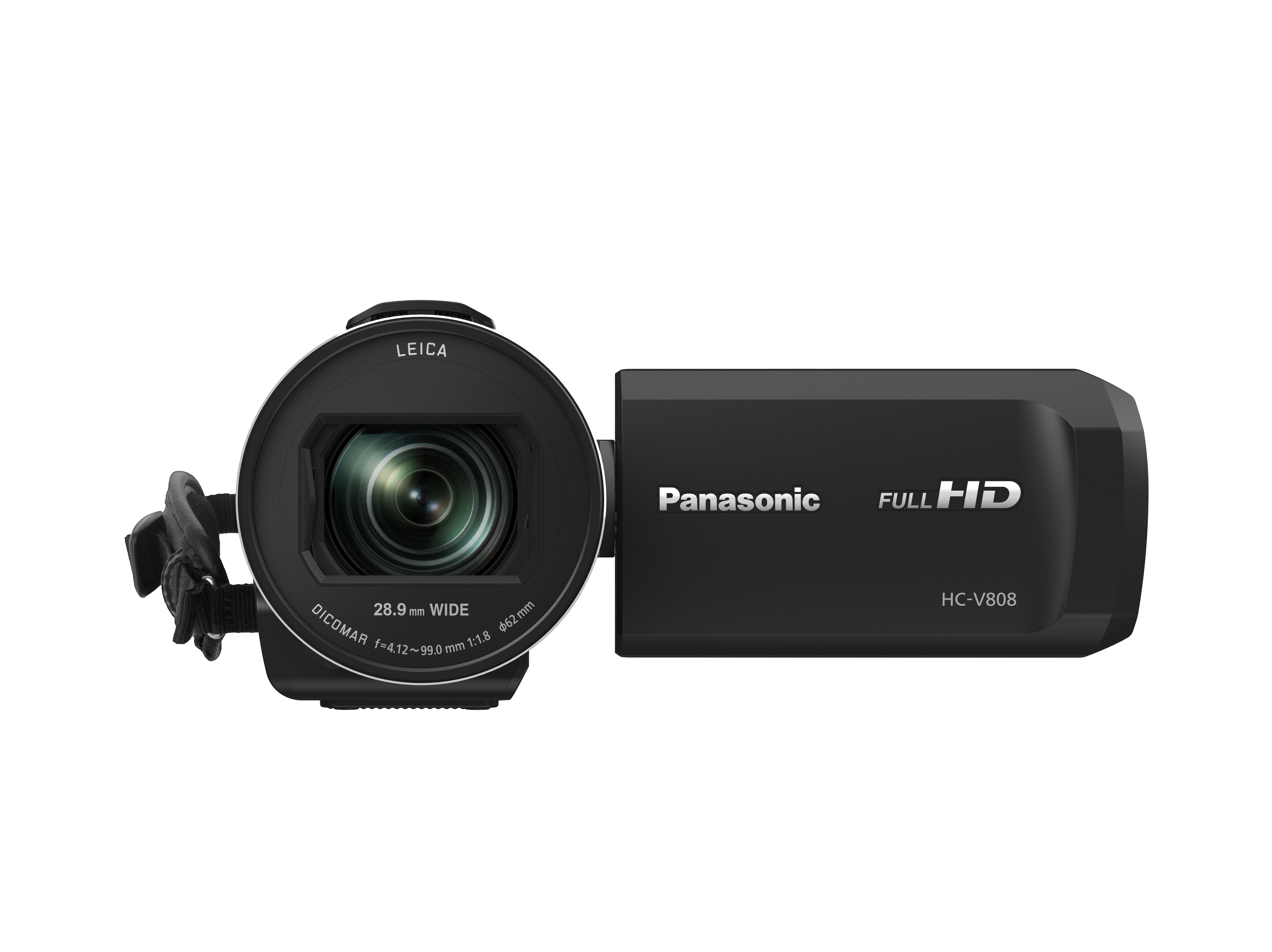 PANASONIC HC-V808EG-K LEICA Camcorder , BSI-MOS 8,57 Megapixel, 24xopt. Zoom