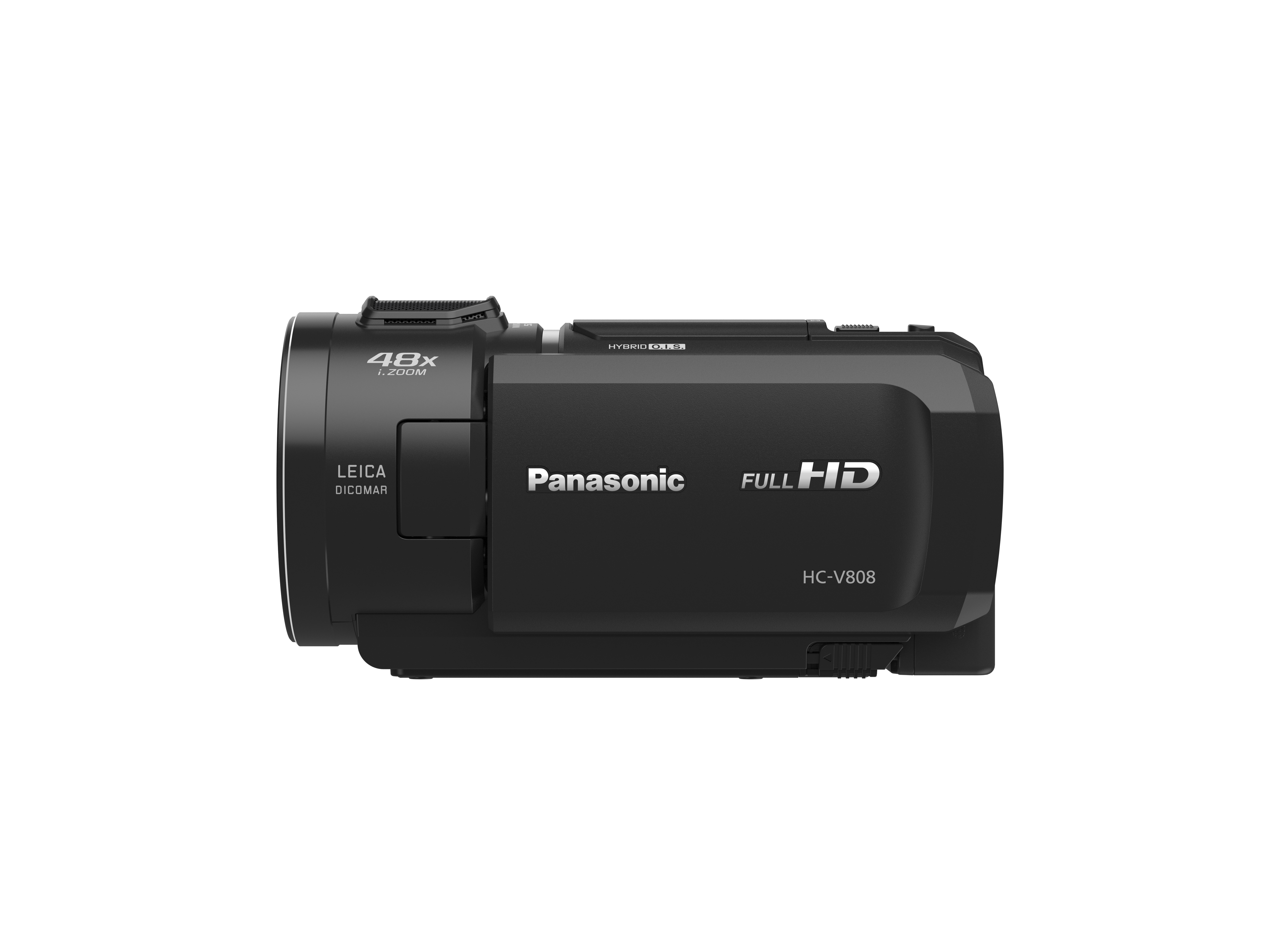 PANASONIC HC-V808EG-K LEICA Camcorder , BSI-MOS 8,57 Megapixel, 24xopt. Zoom