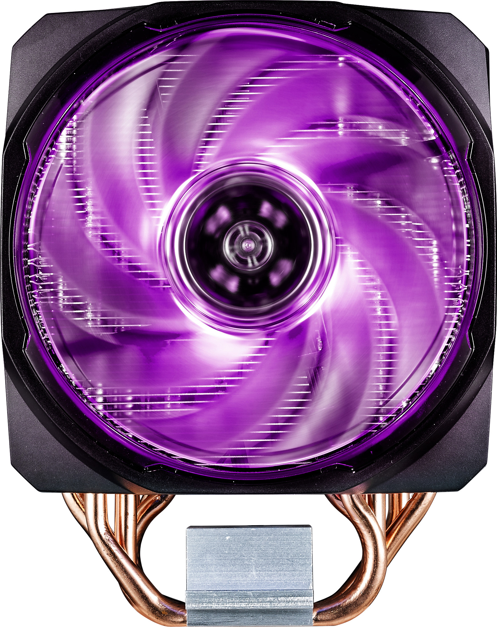 COOLER MASTER 120mm CPU-Kühler MasterAir MA610P RGB CPU Kühler, Schwarz