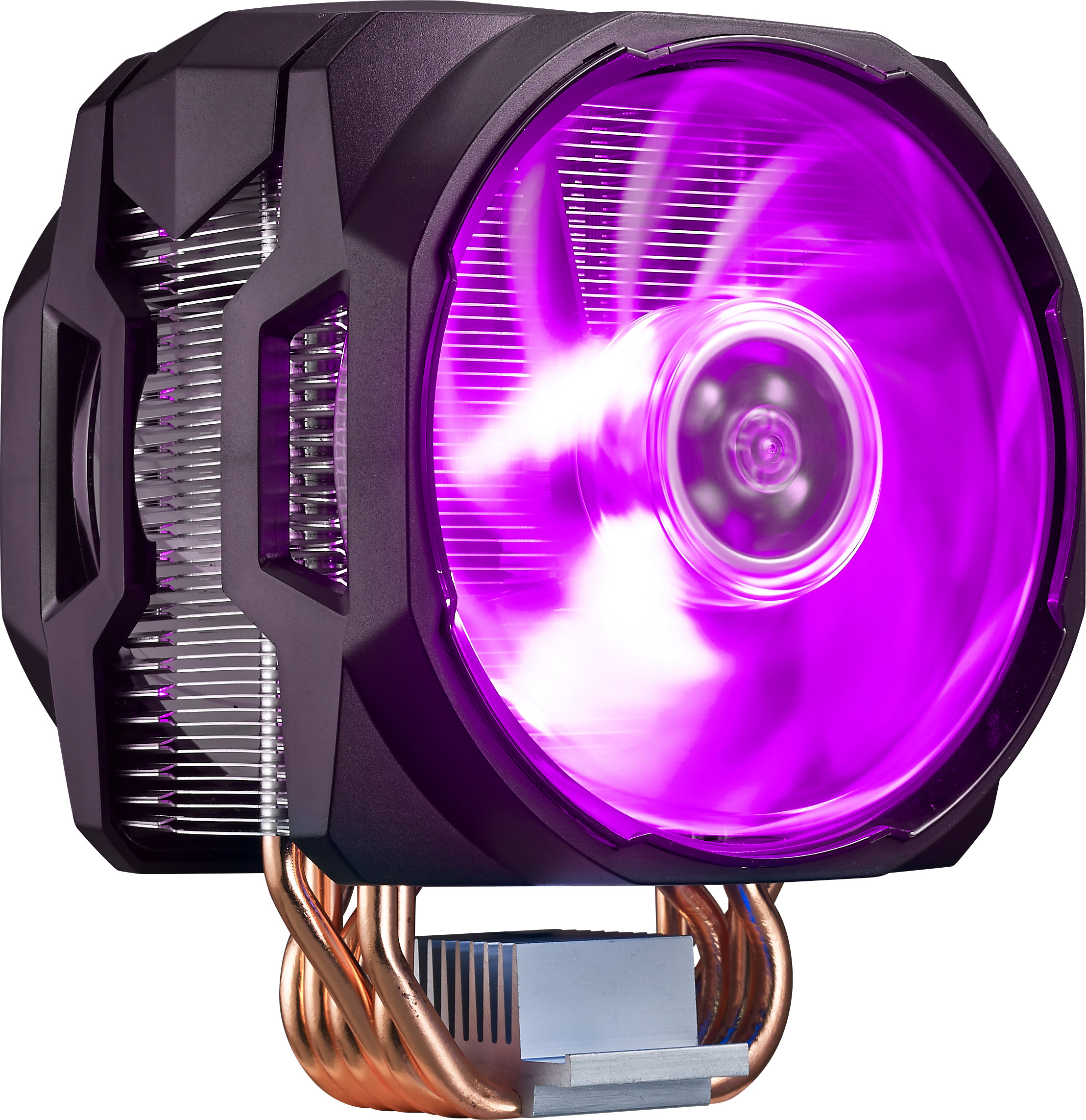 COOLER MASTER 120mm CPU-Kühler MasterAir MA610P RGB CPU Kühler, Schwarz