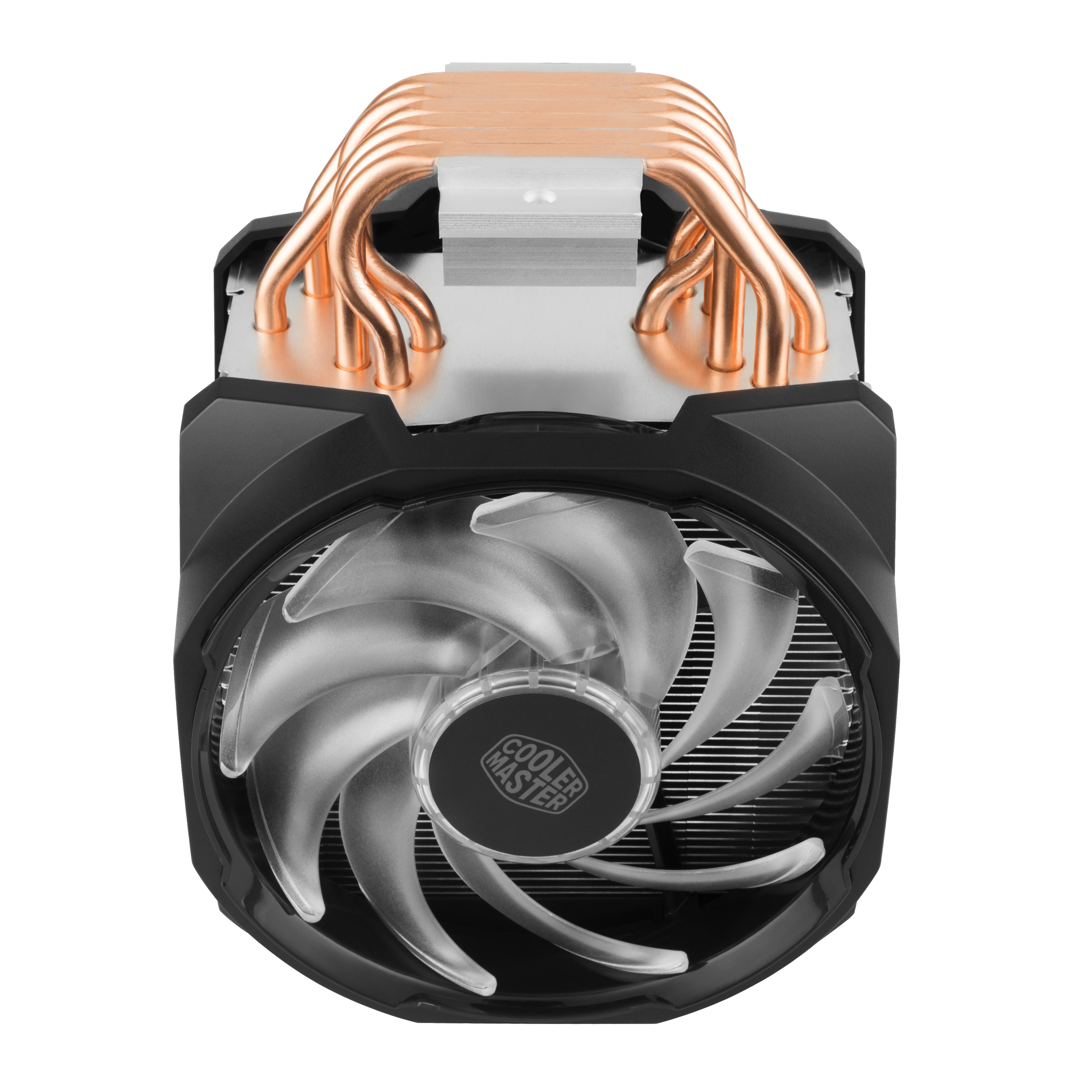 COOLER MASTER 120mm CPU-Kühler MasterAir MA610P RGB CPU Kühler, Schwarz