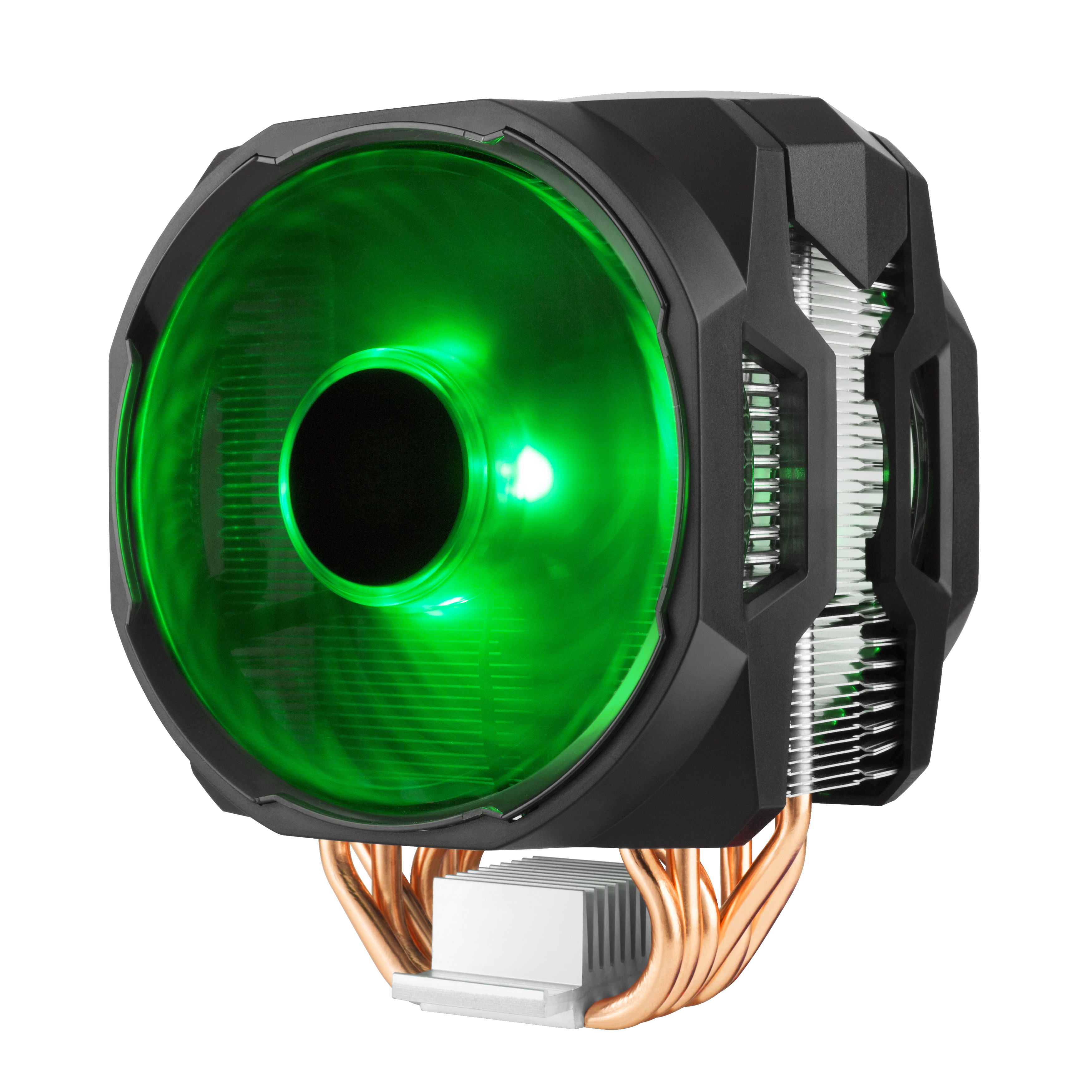 COOLER MASTER 120mm CPU-Kühler MasterAir MA610P RGB CPU Kühler, Schwarz