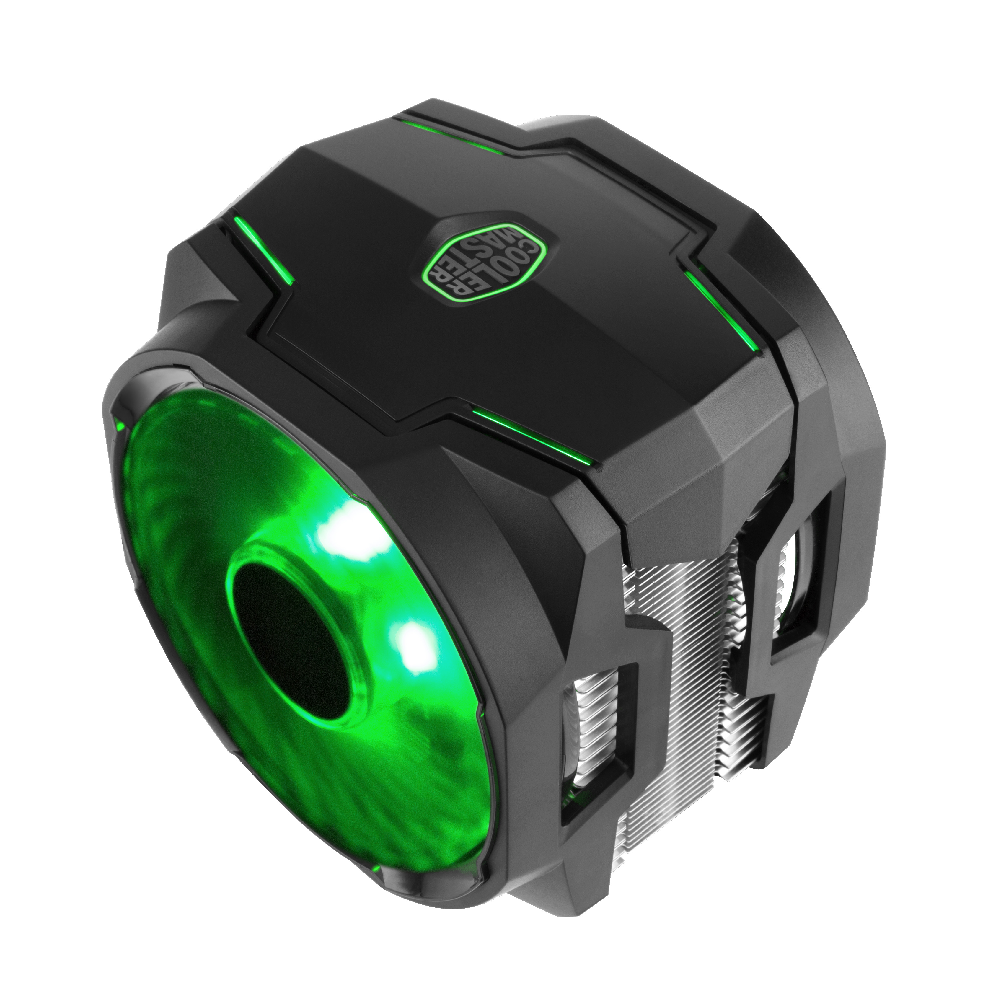 COOLER MASTER 120mm CPU-Kühler MasterAir MA610P RGB CPU Kühler, Schwarz