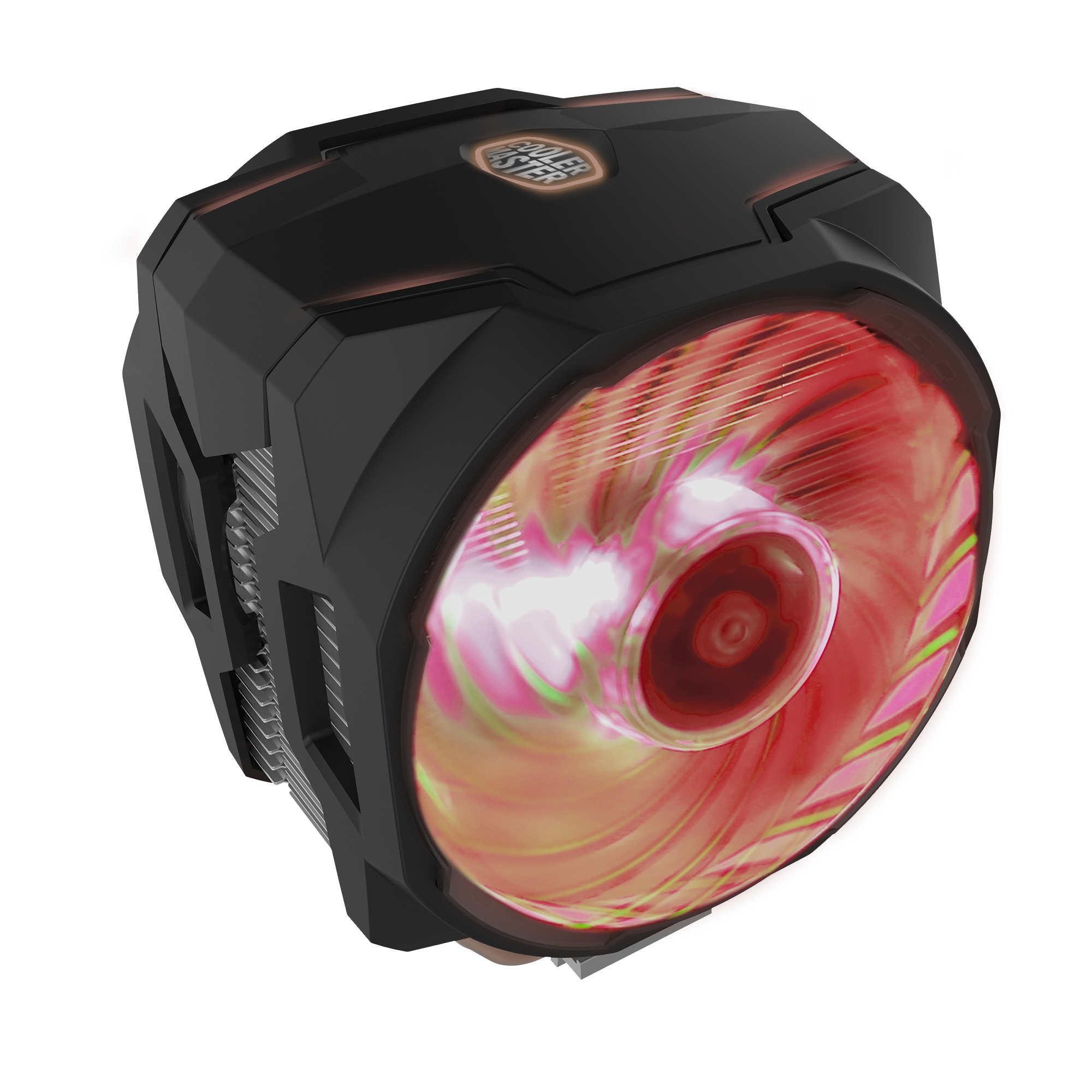 COOLER MASTER 120mm CPU-Kühler MasterAir MA610P RGB CPU Kühler, Schwarz