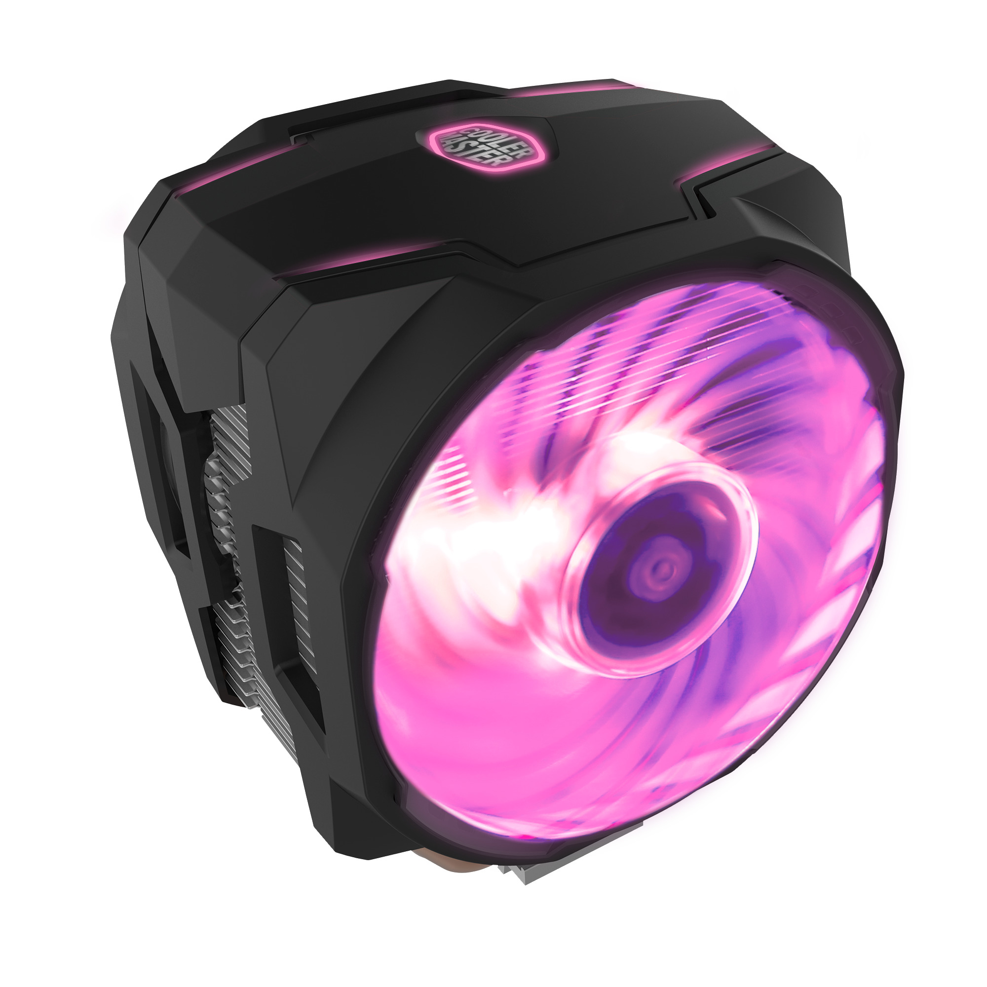 COOLER MASTER 120mm CPU-Kühler MasterAir MA610P RGB CPU Kühler, Schwarz