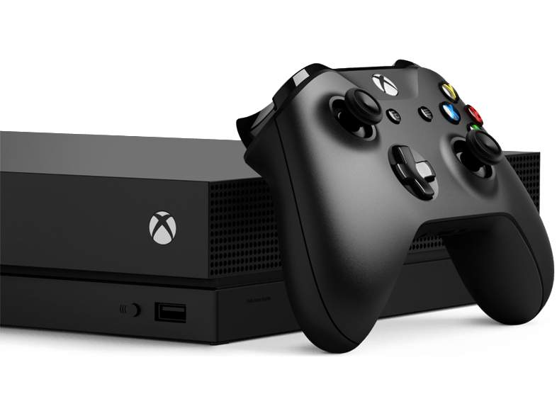 MICROSOFT Xbox One X 1 TB + PUBG + The Master Chief Collection + Rise of the Tomb Raider + Steep + The Crew