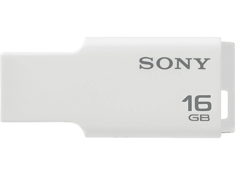 SONY MPE USB-stick MicroVault 16 GB Wit (USM16GM)