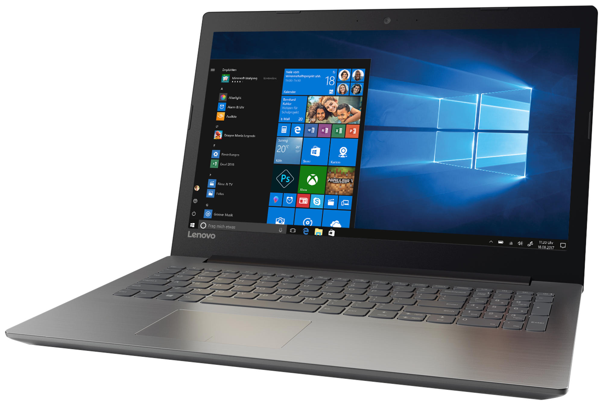 LENOVO IdeaPad 320 - 15,6 Zoll - Intel® Core™ i5 i5-8250U - 12 GB - 2 TB - Intel® UHD 620 - Windows 10 (64 Bit)