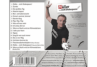 Michl Müller - Müller...Nicht Shakespeare!  - (CD)