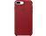 APPLE iPhone 8 Plus /7 Plus (PRODUCT)RED bőr tok (mqhn2zm/a)