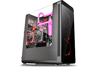 THERMALTAKE CA 1G7 00M1WN 00 View 27 Mid Tower Panoramik Pencereli Bigisayar Kasası Siyah