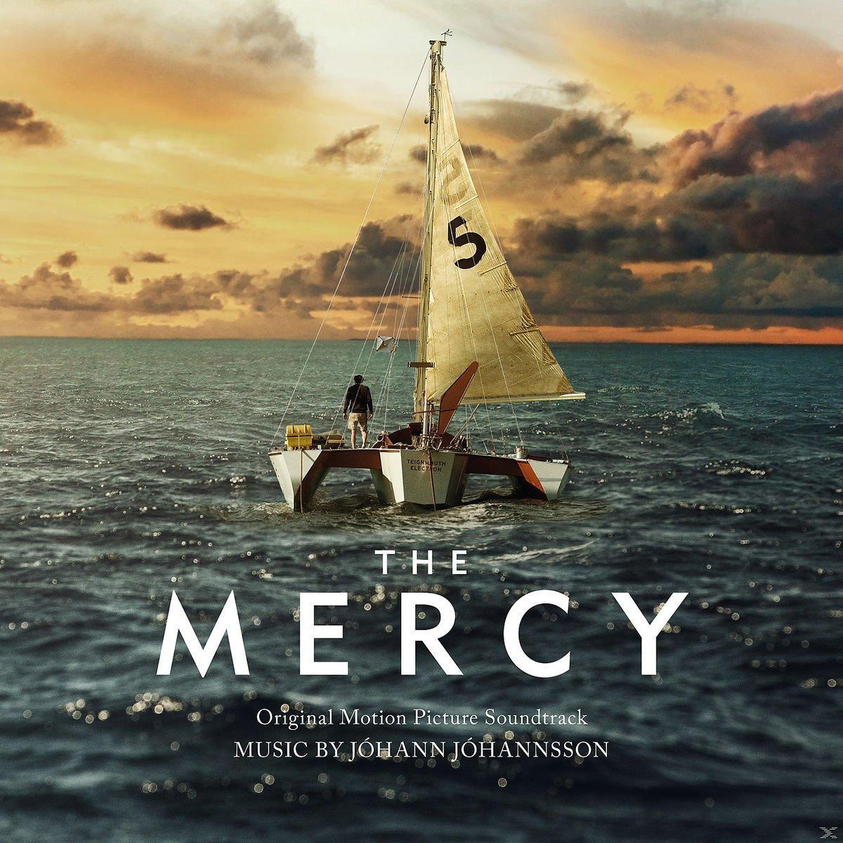 Couverture de film avec un voilier sur la mer. Le titre est 'THE MERCY' et 'Original Motion Picture Soundtrack'.