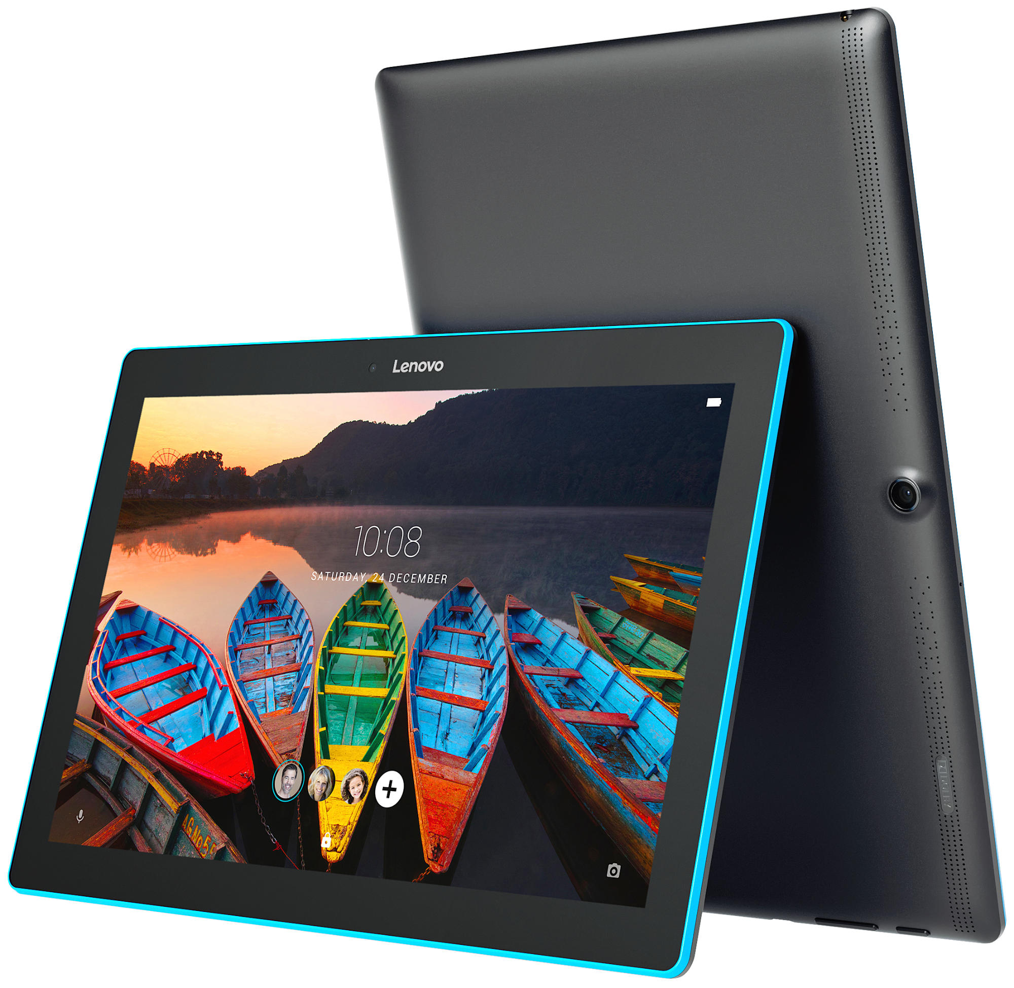 LENOVO Tab 10, Tablet, 16 GB, 10,1 Zoll, Schwarz/Blau