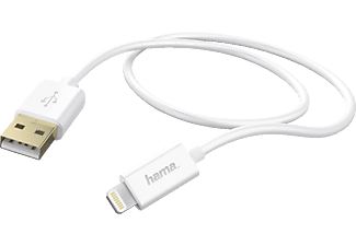 HAMA USB-Kabel - Câble (Blanc)