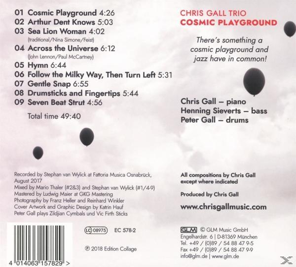 Chris Trio Gall - Cosmic Playground  - (CD)