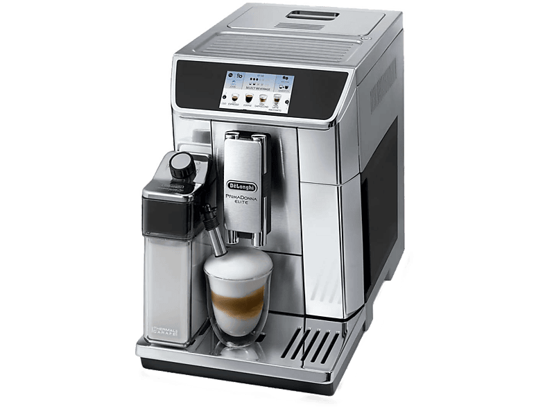 De Longhi Primadonna Elite (ecam 650.75 Ms) - Espressomachine Maximum Aantal Tassen: 14 Zilver
