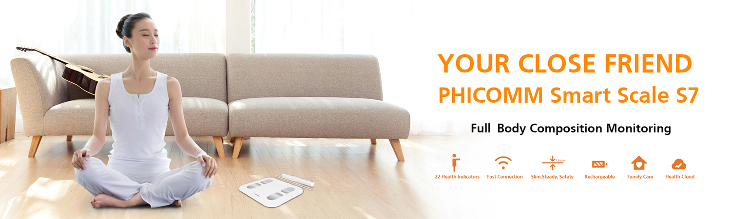 PHICOMM Smart Scale S7, Personenwaage