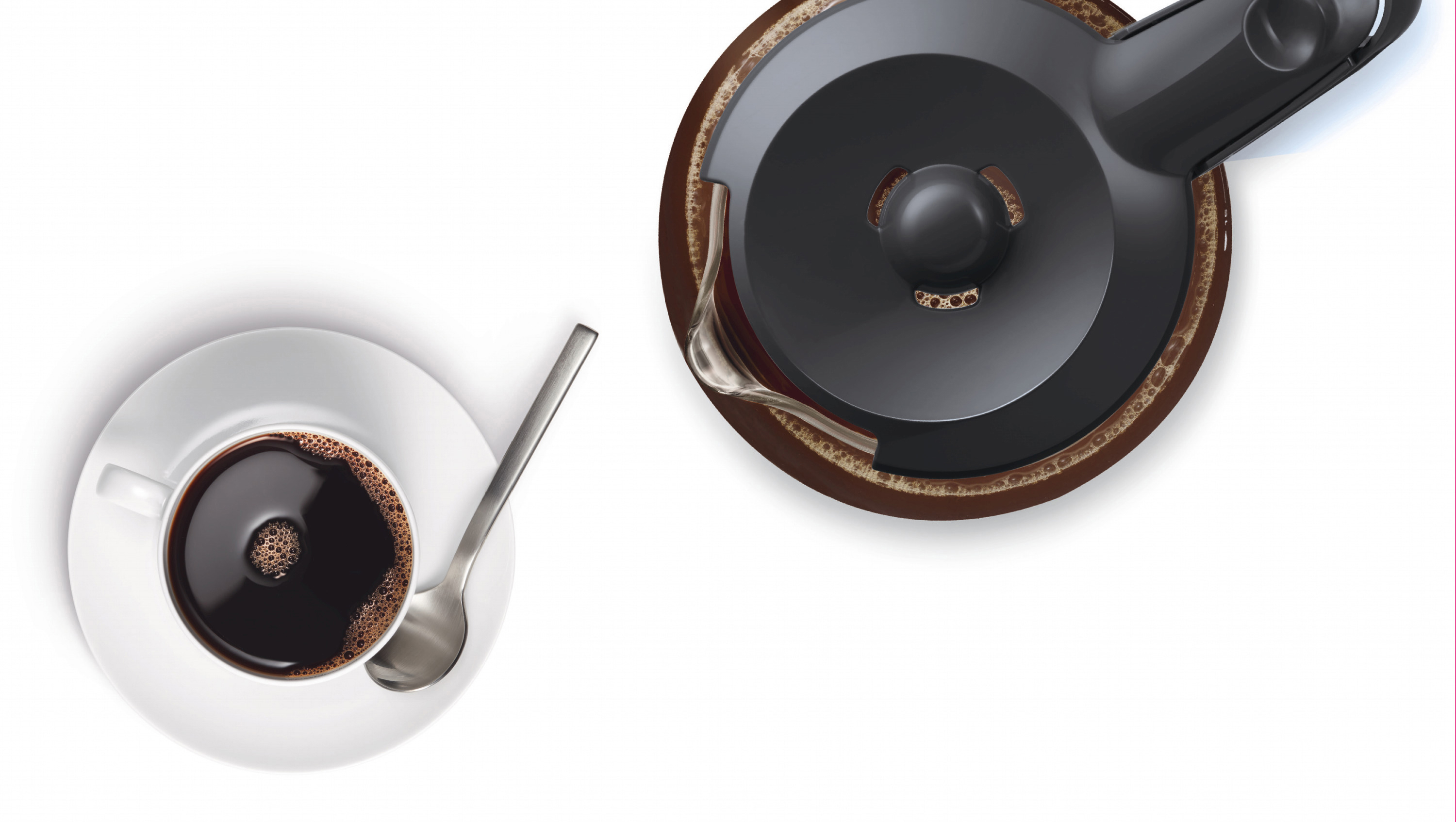 BOSCH TKA6A047 ComfortLine Kaffeemaschine Creme/Dunkelgrau
