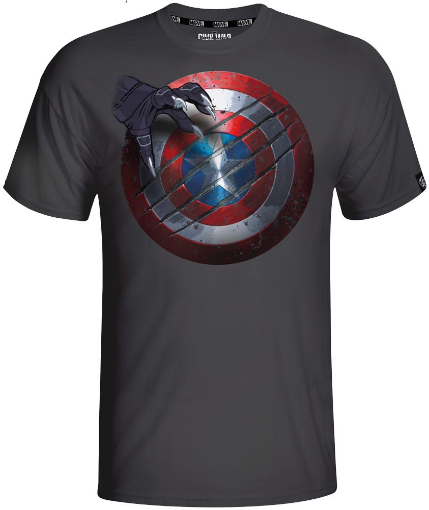 Marvel - Amerika Kapitány Polgárháború - L - póló