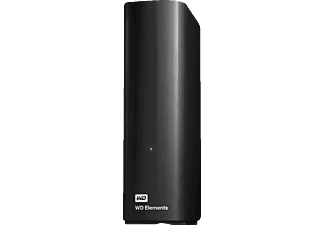 WESTERN DIGITAL Elements Desktop - Disque dur (HDD, 6 TB, Noir)