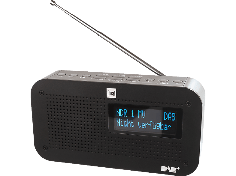 DUAL DAB 71 DAB+ Radio, Schwarz MediaMarkt