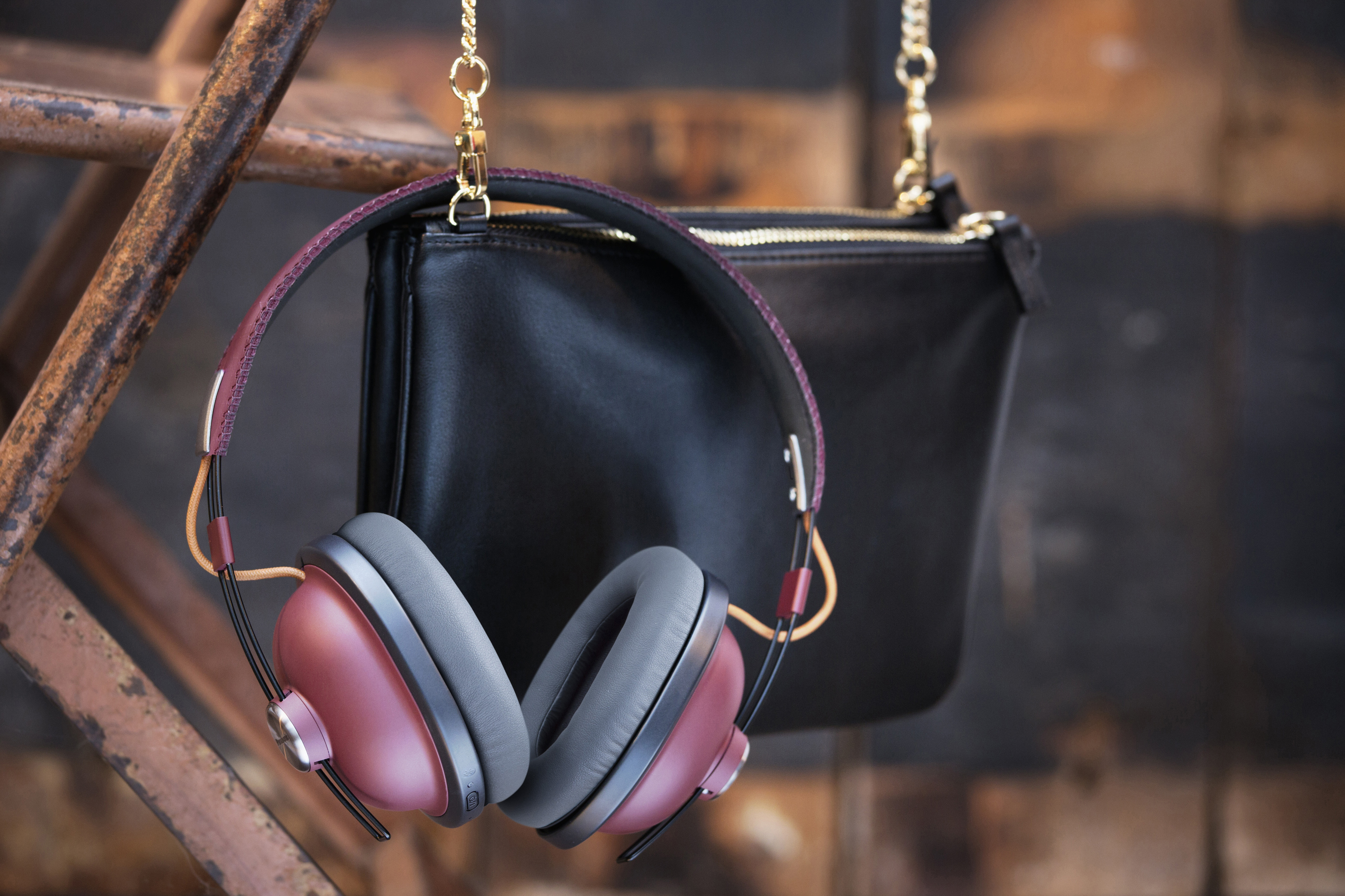 PANASONIC RP-HTX80BE, Over-ear Kopfhörer Bluetooth Rot/Schwarz