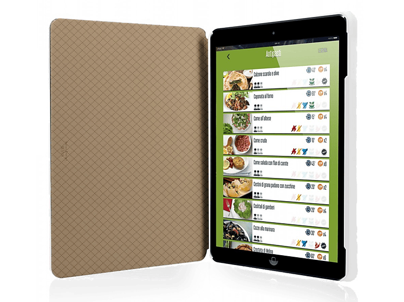 SBS Bookcover iPad Mini 4 Wit (TABOOKIPM4W)
