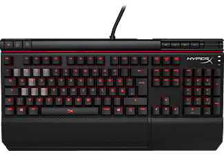 HYPERX HyperX Alloy Elite RGB - Clavier de jeu, QWERTZ, Mechanical, Cherry MX Red, Noir