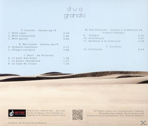 Duo Granato - Desert Sketches  - (CD)